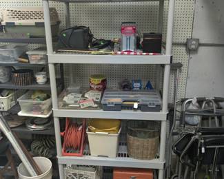 tools, yard deco, and misc.