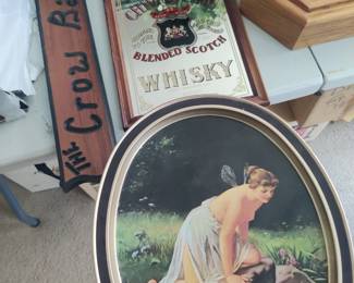 beer/whisky signs