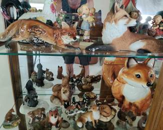 fox themed collectables
