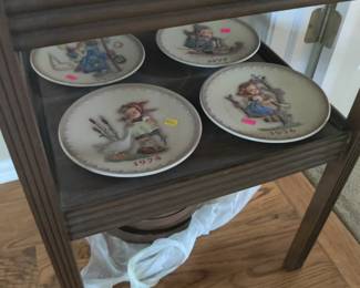 vintage Hummel plates