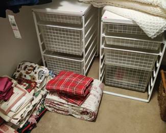 blankets, sheet sets
