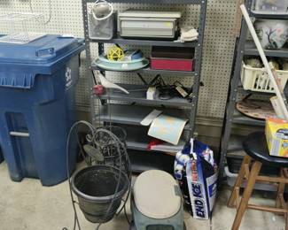tools, yard deco, and misc.