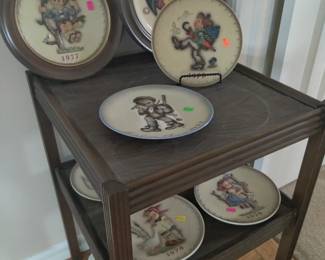 vintage Hummel plates