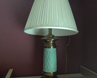 vintage green tone lamp