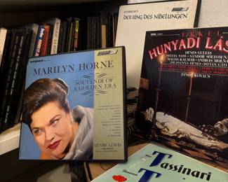 Vinyl records -- classical, opera, popular