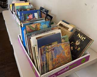 Books Books Books -- art, natural history, culture, history, travel, horticulture, birding.....