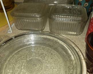 Vintage Fruit & Vegetable Dishes