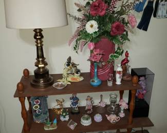 Shelf with Figurines