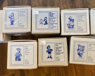 8 HummelGoebel 1st Edition Miniatures In Original Boxes