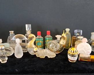 Vintage Mini Perfume Bottles