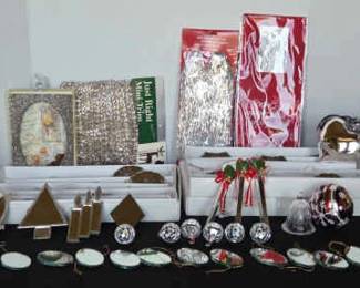 Vintage Newer SilverMirror Ornaments