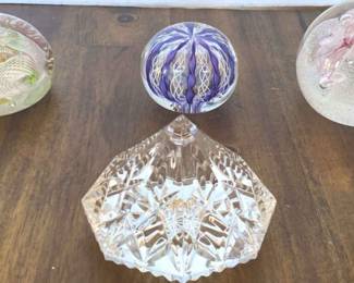 Hand BlownWaterford Paper Weights