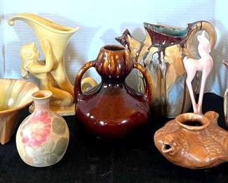 Mid Century Artful Pottery Royal Haeger, Wynnemorris Conny