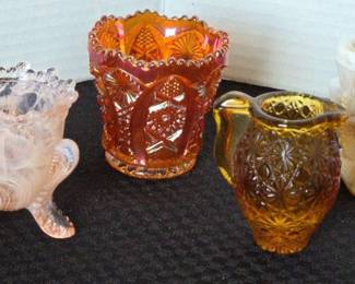 Antique Vintage Glass Toothpick Holders 2