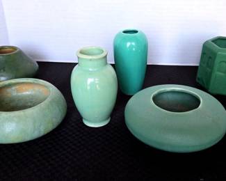 Antique Arts Crafts Pottery Some Signed