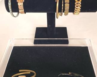 Morning Bangles, Gold Filled, Enamel