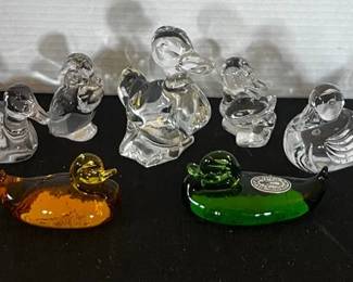 Crystal Figurines Heisey, Waterford