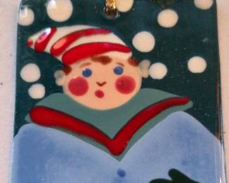 Artist Made Fused Glass Ornaments Others