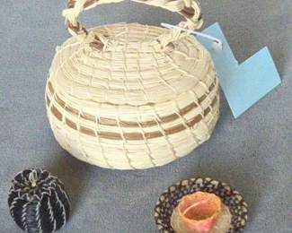 Papago Horsehair Baskets