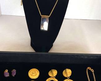 Givenchy, Mancini, Johansen Designer Statement Jewelry