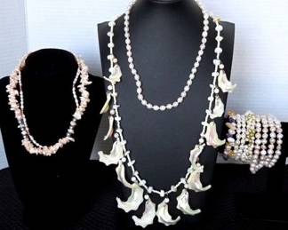 True Freshwater Mother Of Pearl NecklacesBracelets