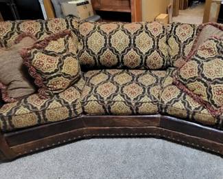 Leather and upholstery sofa
(available for pre sale)