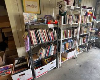 Books, books, and more books!