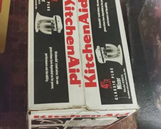 KitchenAid Mixer in Box