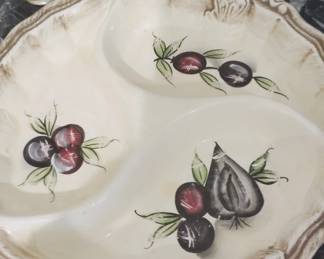 Porcelain Hand-Painted Plate