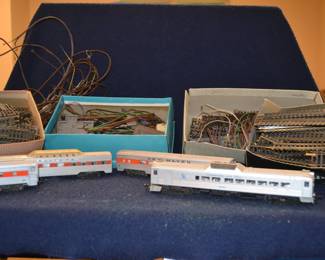 train cars, tracks