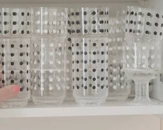 Vintage Glasses and Plates