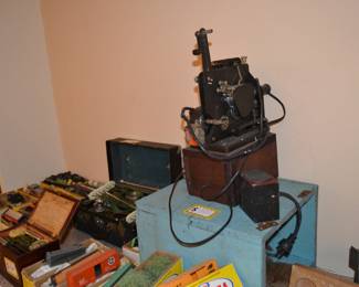 Vintage CINE KODAK 8mm EDITING KIT B-8 VIEWER SENIOR SPLICER Manual Camera