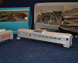 train cars and tracks