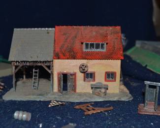 Train village