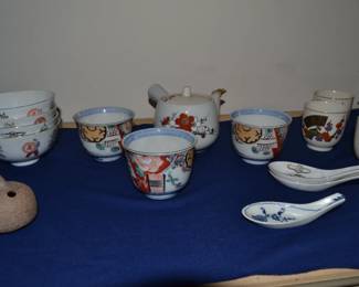 Bowls, spoon rests, Japanese