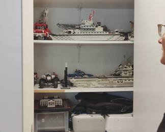 Legos and trucks
