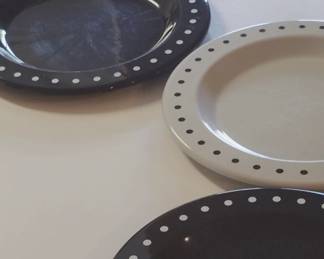 Vintage Plates and Glasses