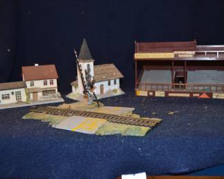 Train village