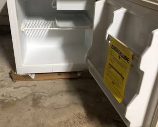 Inside of Haier refrigerator/freezer