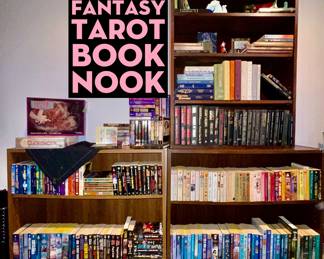 Sci-Fi Fantasy Tarot Book Nook
Hardback and Paperback Books