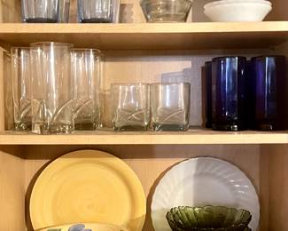Everyday dishes and glassware