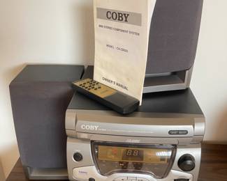 Coby Mini Stereo Component system