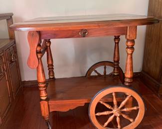 Antique tea cart