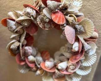 Seashell wreath