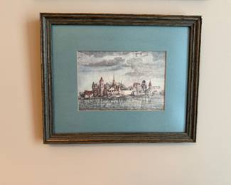 Asking Price: $28
Approx Measurements: 12 x 10
Item: Framed Artwork #4