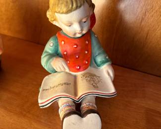 Asking Price: $20 Set
Approx Measurements: 5" x 5" x 4" (each piece)
Item: Set (Boy & Girl) Hummel Like Figures, Made in Japan