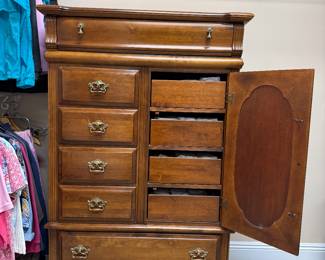 REDUCED TO $300
Approx Measurements:	
Item: Rock City Solid Wood Armoire/Chest
