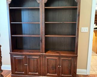 Asking Price: $120 (each, 5 available)
Approx Measurements: 30w x 15.5d x 80h
Item: Solid Wood (Oak) Bookcases with Adjustable Shelving (5 available)