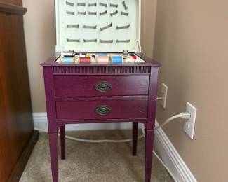 Asking Price: $30
Approx Measurements: 16"w x 12"d x 24"h
Item: Solid Wood Sewing Cabinet