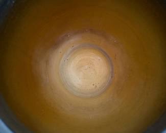 Asking Price: $175
Approx Measurements: 17"d x 12"h
Item: Roseville Pinecone Planter/Vase. See photo for minor defect.